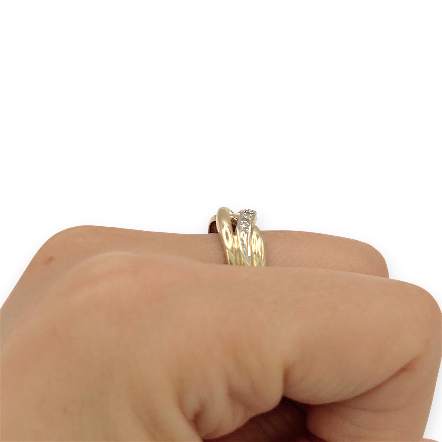 NZGD | 9ct Gold Celestia Twin‑Glow Bangle & Ring Set Valuation $4,550