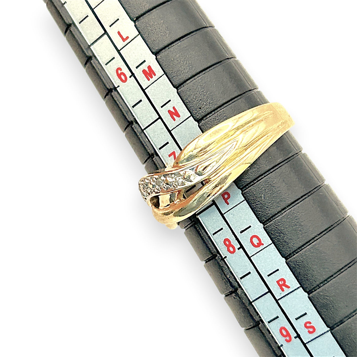 NZGD | 9ct Gold Celestia Twin‑Glow Bangle & Ring Set Valuation $4,550