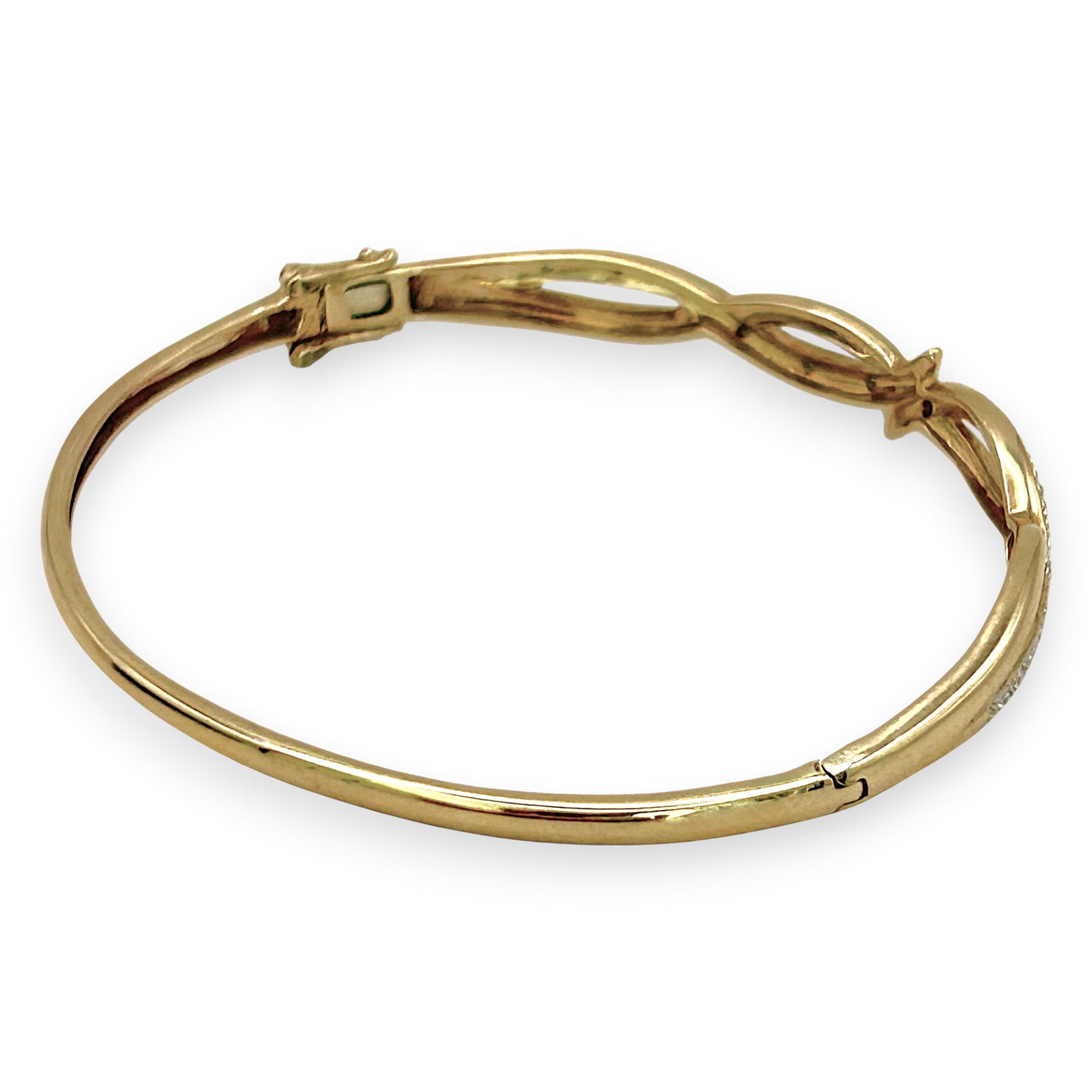 NZGD | 9ct Gold Celestia Twin‑Glow Bangle & Ring Set Valuation $4,550