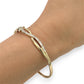 NZGD | 9ct Gold Celestia Twin‑Glow Bangle & Ring Set Valuation $4,550