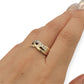 NZGD | 9ct Gold Celestia Twin‑Glow Bangle & Ring Set Valuation $4,550