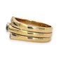 NZGD | 9ct Gold Celestia Sapphire Trio Ring Valuation $4,450