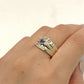 NZGD | 9ct Gold Celestia Sapphire Trio Ring Valuation $4,450