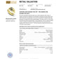 NZGD | 9ct Gold Celestia Sapphire Trio Ring Valuation $4,450