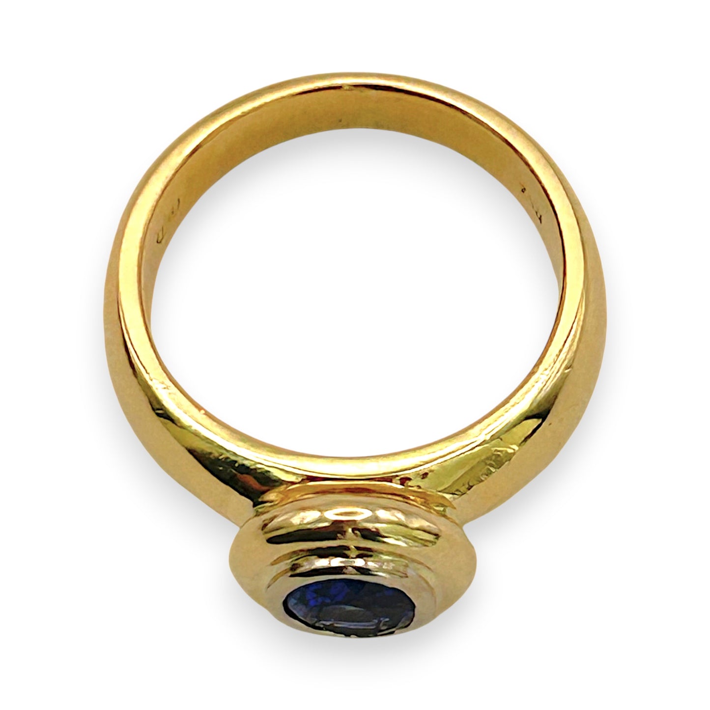 NZGD | 18ct Gold Vintage Midnight Crest Ring Valuation $8,400