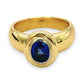 NZGD | 18ct Gold Vintage Midnight Crest Ring Valuation $8,400