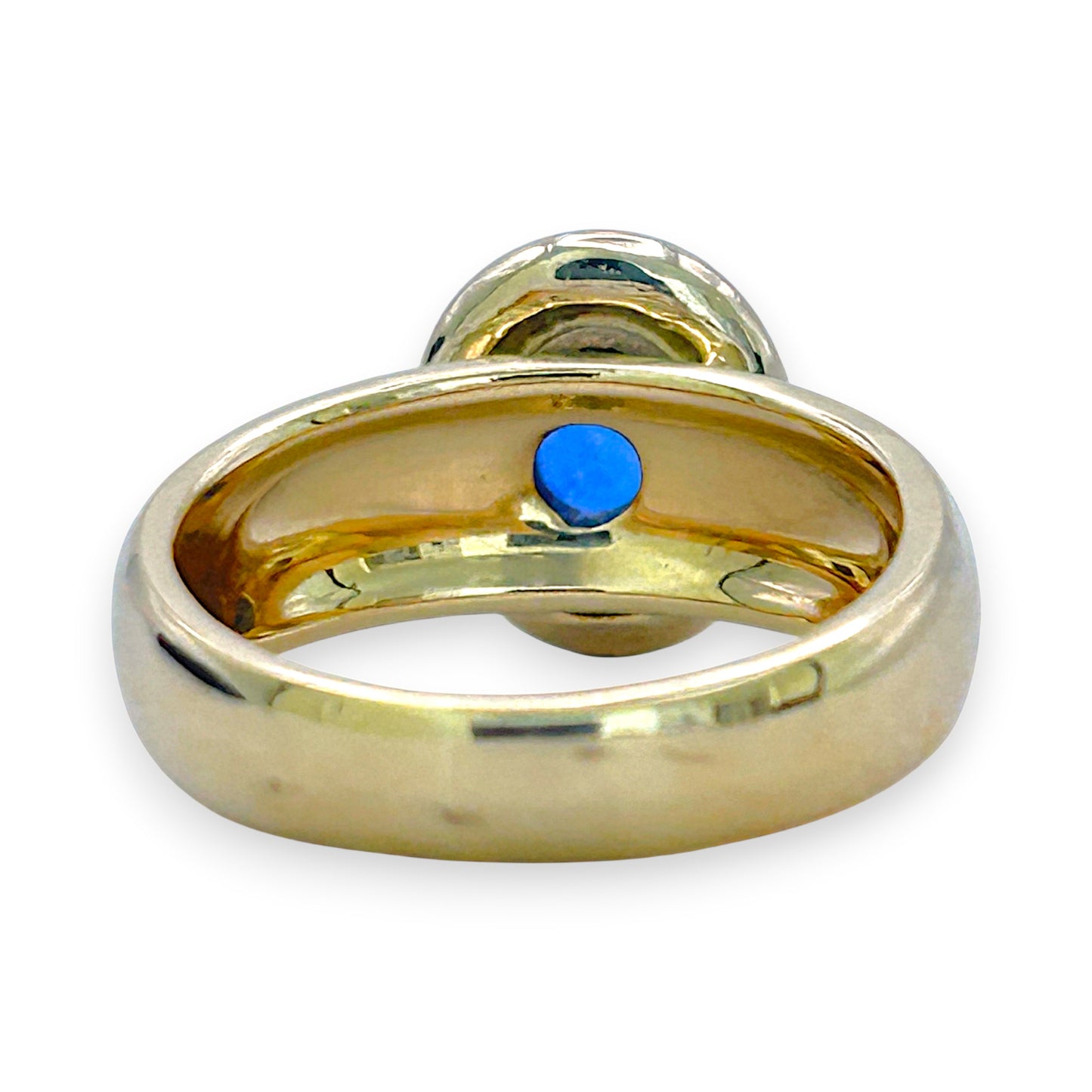NZGD | 18ct Gold Vintage Midnight Crest Ring Valuation $8,400