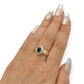 NZGD | 18ct Gold Vintage Midnight Crest Ring Valuation $8,400