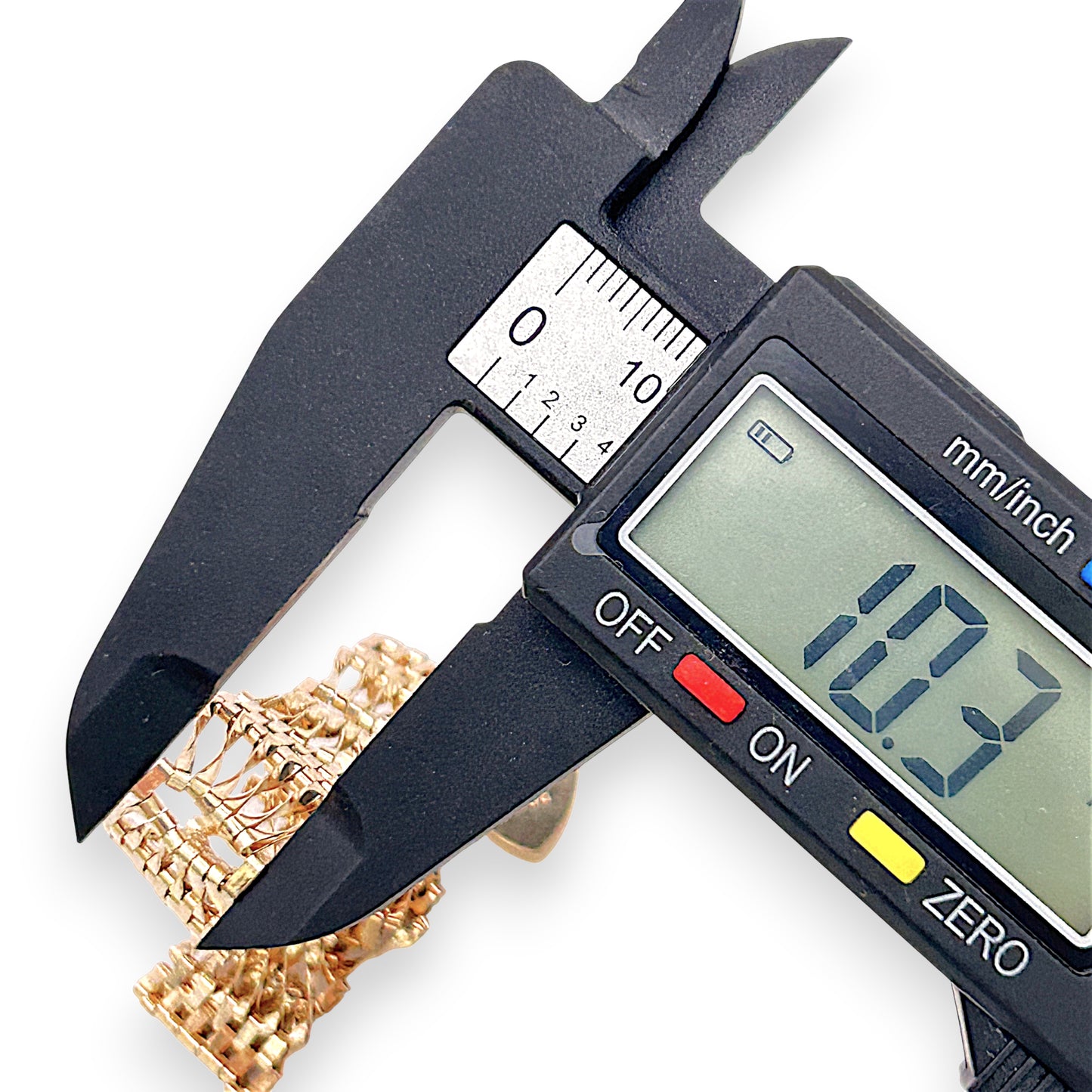 NZGD | 9ct Gold Heritage Heartlock Bracelet 18cm