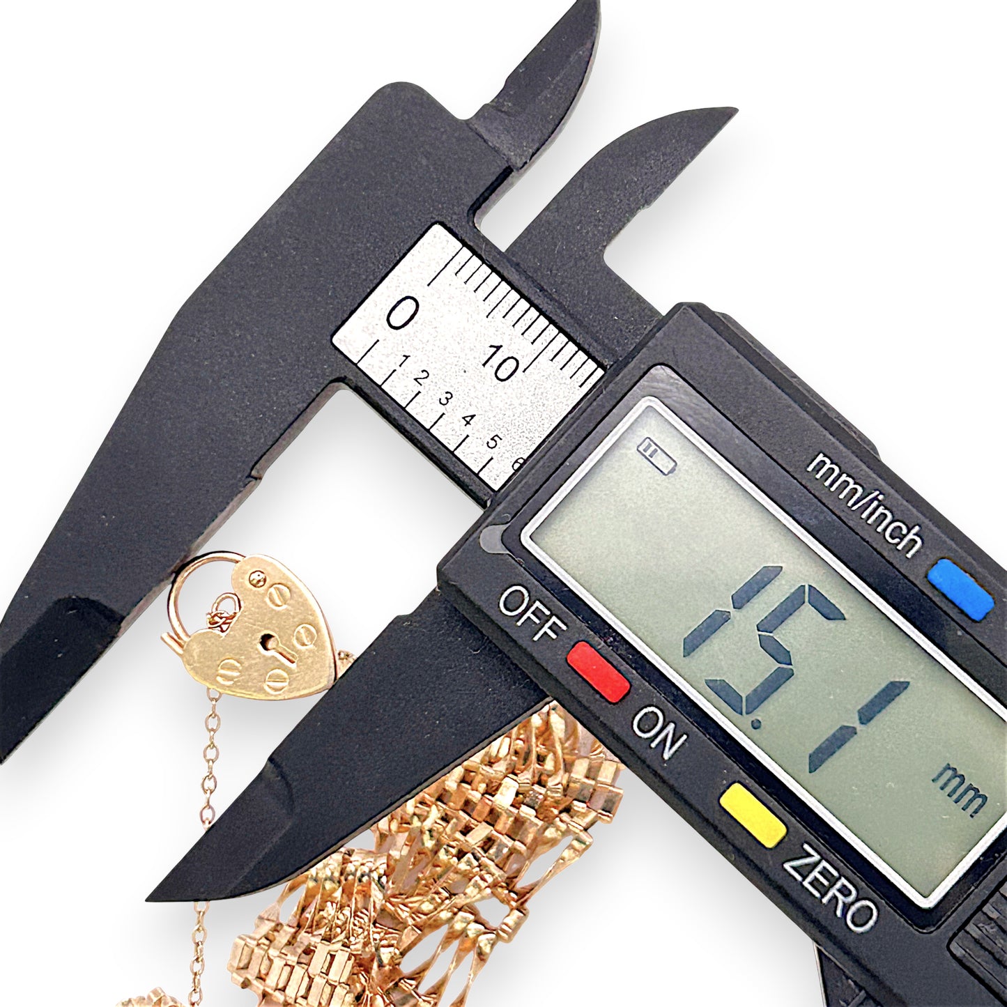 NZGD | 9ct Gold Heritage Heartlock Bracelet 18cm