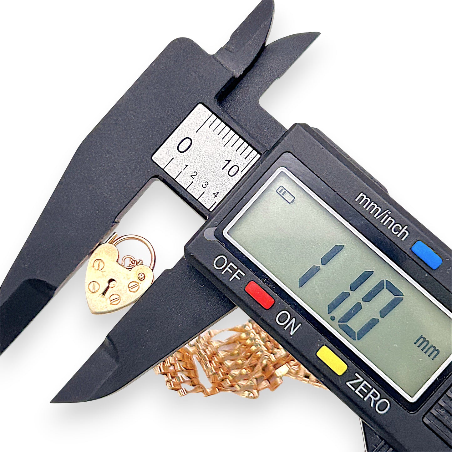 NZGD | 9ct Gold Heritage Heartlock Bracelet 18cm