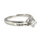 NZGD| 9ct White Gold MICHAEL HILL Starlight Solitaire Ring Size M 1/2