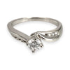 NZGD| 9ct White Gold MICHAEL HILL Starlight Solitaire Ring Size M 1/2