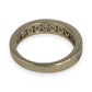 NZGD | 10ct White Gold Diamond Horizon Ring Size O 1/2