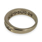NZGD | 10ct White Gold Diamond Horizon Ring Size O 1/2