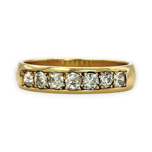 NZGD | 18ct Gold Aureline Eternity Band Valuation $5,350