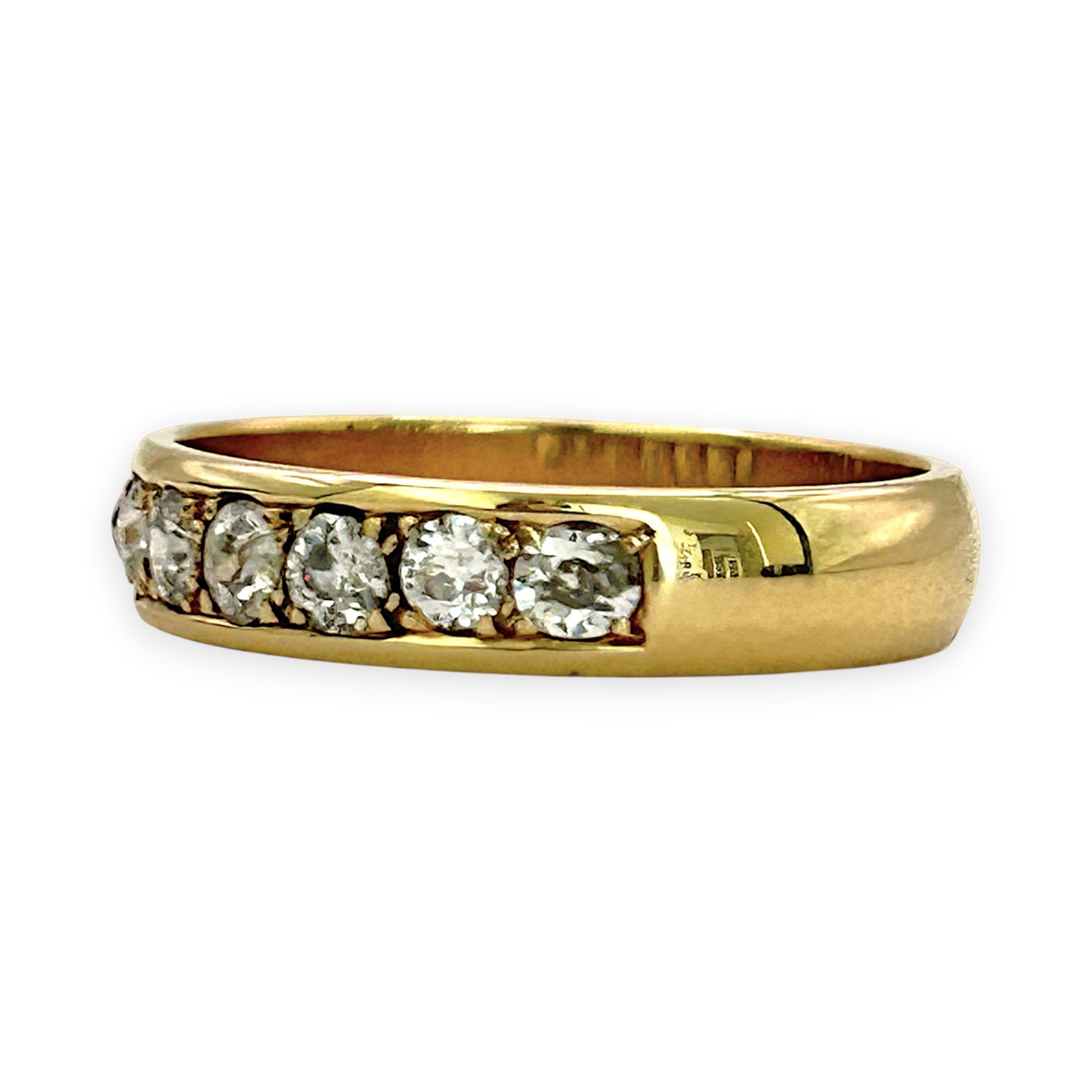 NZGD | 18ct Gold Aureline Eternity Band Valuation $5,350