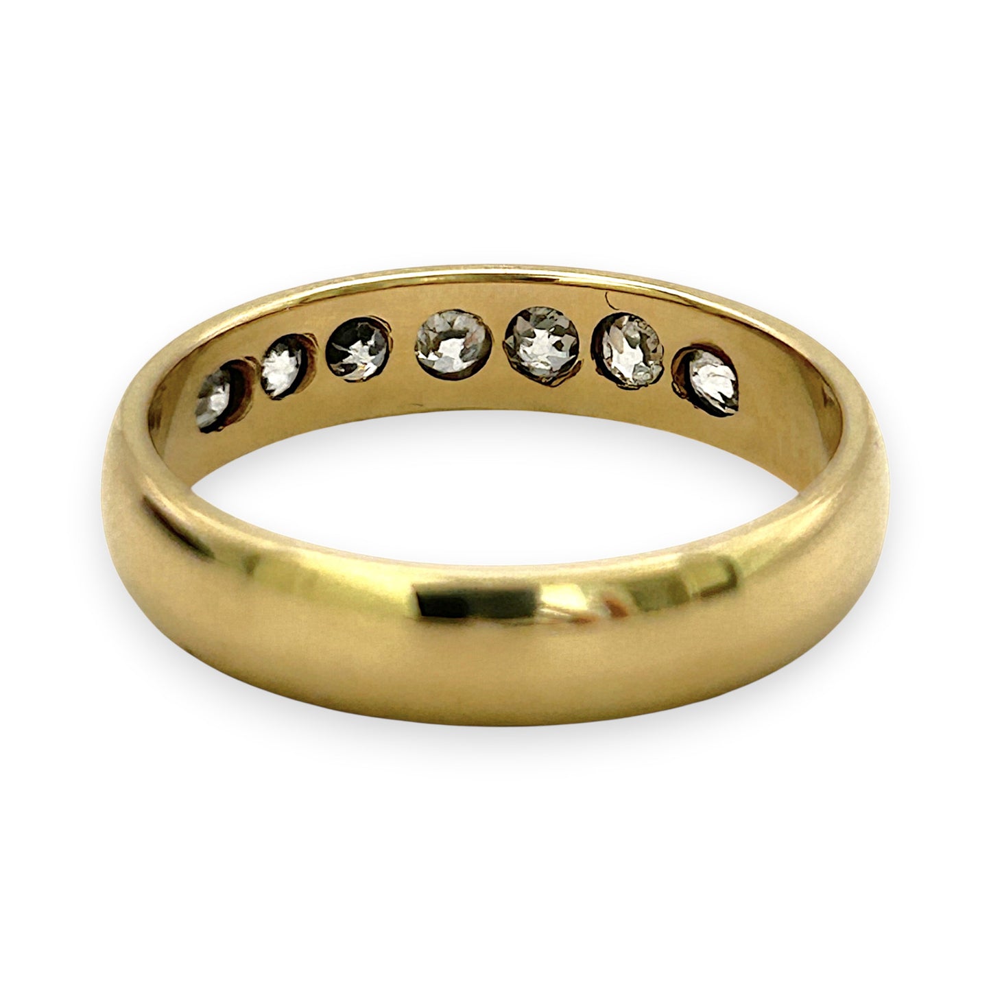 NZGD | 18ct Gold Aureline Eternity Band Valuation $5,350