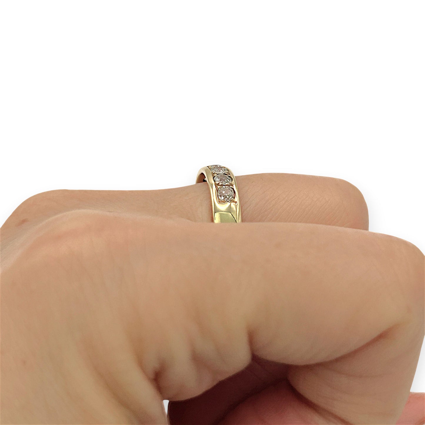 NZGD | 18ct Gold Aureline Eternity Band Valuation $5,350