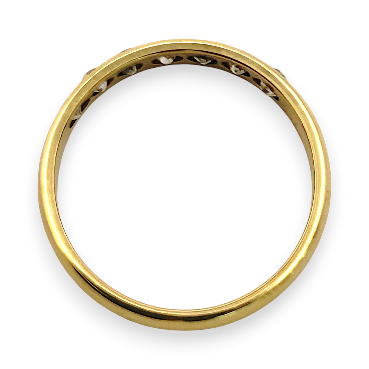NZGD | 18ct Gold Aureline Eternity Band Valuation $5,350