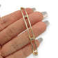 NZGD | 15ct Gold Aureline Dual‑Arc Bangle Valuation $11,000