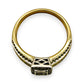 NZGD | 9ct Gold Aureline Regal Square Ring Valuation $4,000