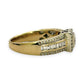 NZGD | 9ct Gold Aureline Regal Square Ring Valuation $4,000
