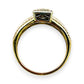 NZGD | 9ct Gold Aureline Regal Square Ring Valuation $4,000