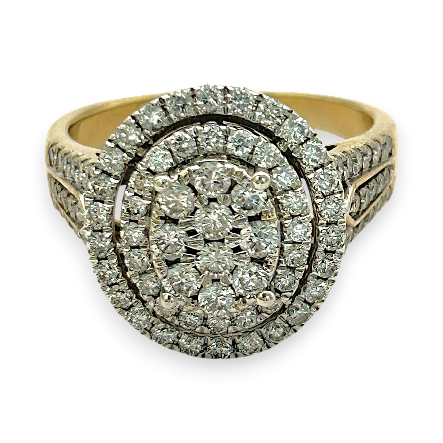 NZGD | 9ct Gold Imperial Glow Oval Ring Valuation $4,150