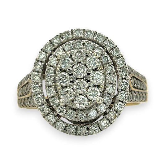 NZGD | 9ct Gold Imperial Glow Oval Ring Valuation $4,150