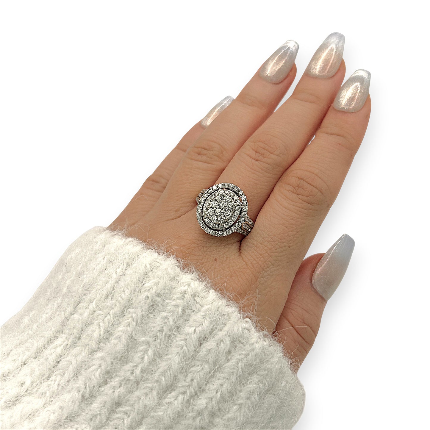 NZGD | 9ct Gold Imperial Glow Oval Ring Valuation $4,150