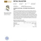 NZGD | 9ct Gold Imperial Glow Oval Ring Valuation $4,150