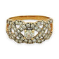NZGD | 14ct Gold Celestine Crown Cluster Ring Valuation $4,000