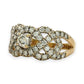 NZGD | 14ct Gold Celestine Crown Cluster Ring Valuation $4,000