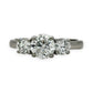 NZGD | 18ct White Gold The Lumière Trine Ring Valuation $12,500