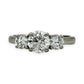NZGD | 18ct White Gold The Lumière Trine Ring Valuation $12,500