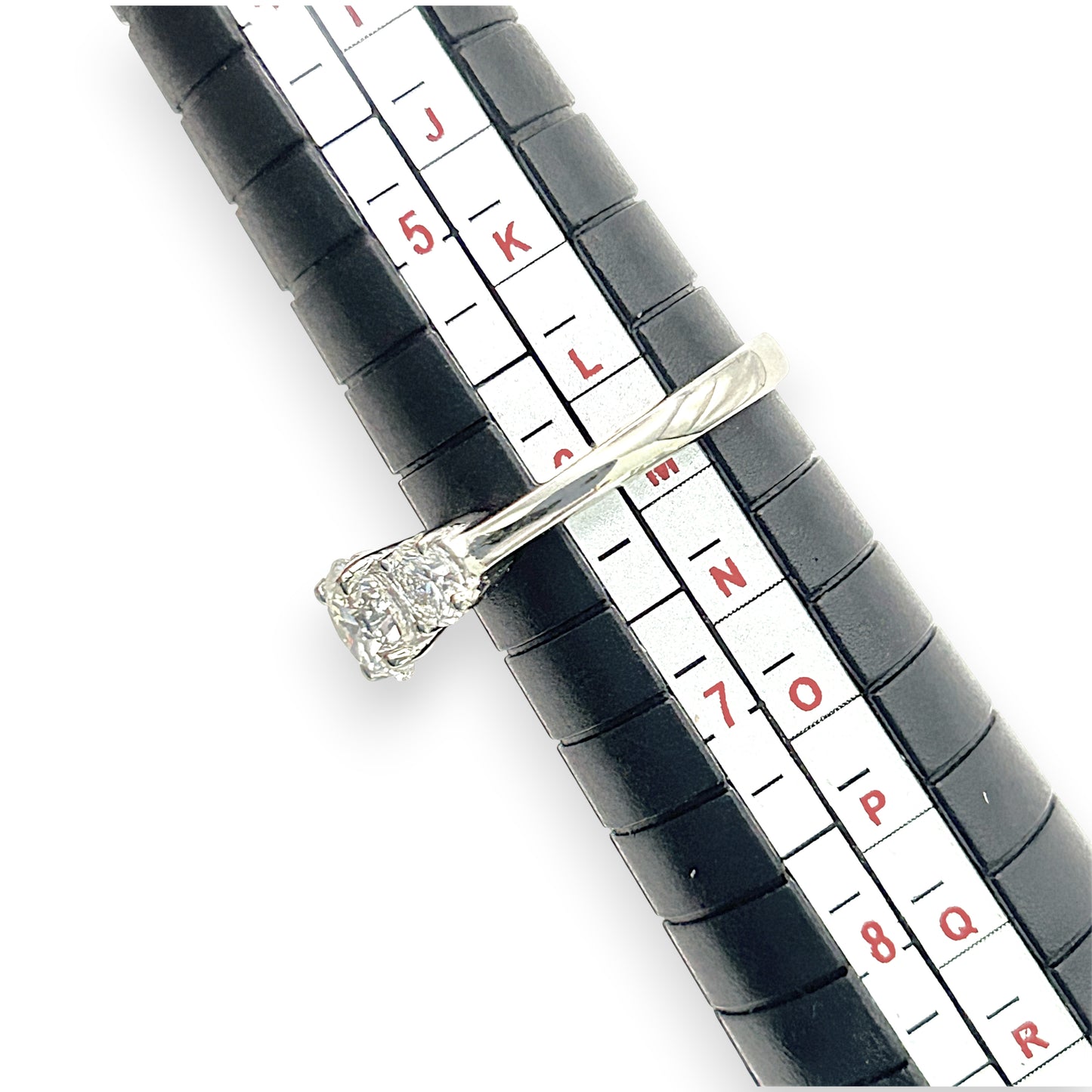 NZGD | 18ct White Gold The Lumière Trine Ring Valuation $12,500