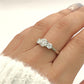 NZGD | 18ct White Gold The Lumière Trine Ring Valuation $12,500