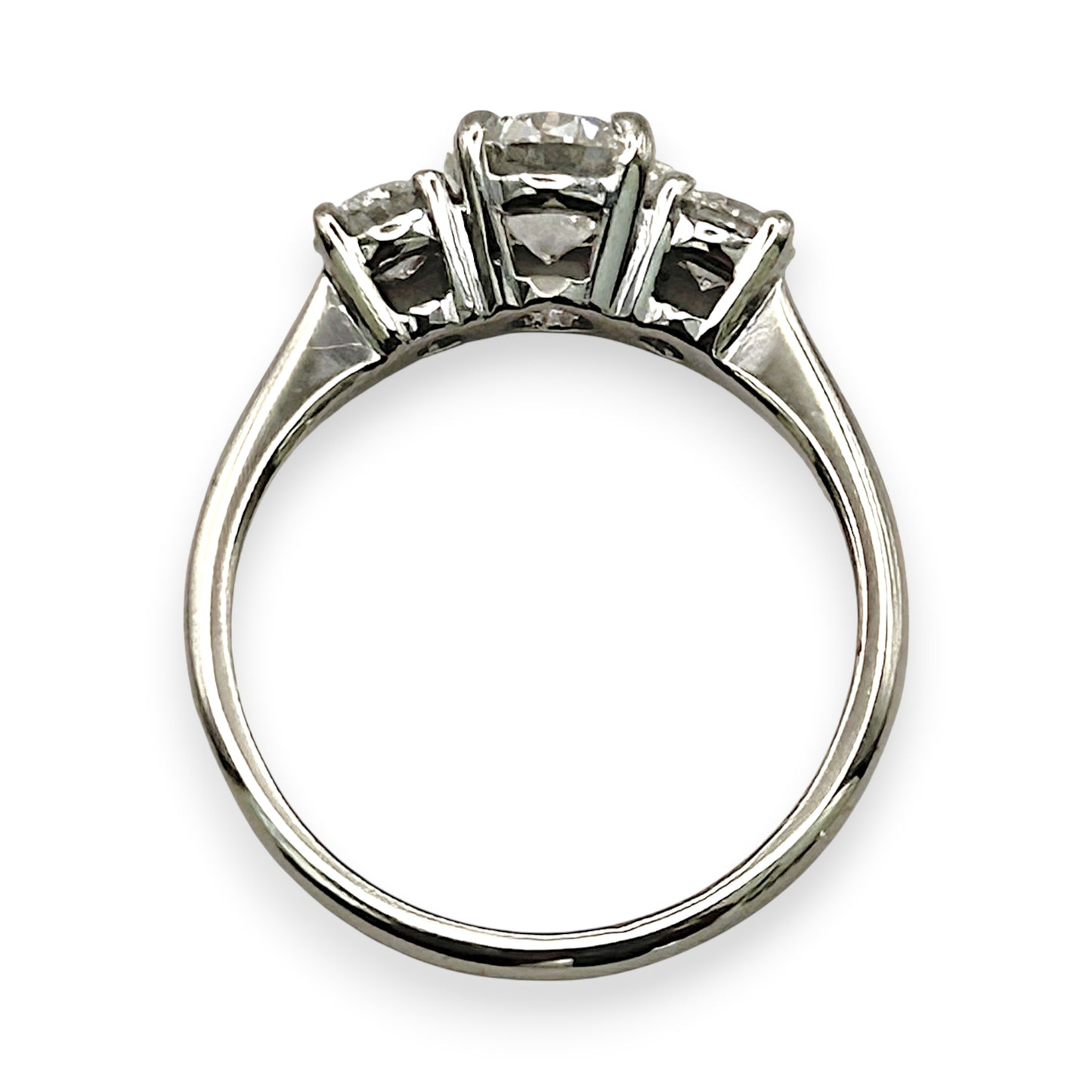 NZGD | 18ct White Gold The Lumière Trine Ring Valuation $12,500