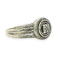 NZGD | 9ct White Gold Lumière Halo Circleing Valuation $2,100