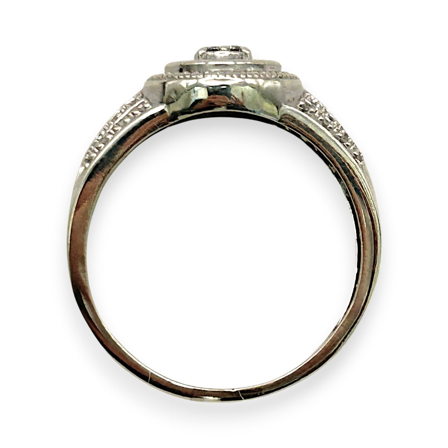 NZGD | 9ct White Gold Lumière Halo Circleing Valuation $2,100