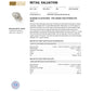 NZGD | 9ct White Gold Lumière Halo Circleing Valuation $2,100
