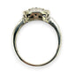 NZGD | 9ct White Gold Celestine Cluster Ring Valuation $2,500