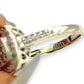 NZGD | 9ct White Gold Celestine Cluster Ring Valuation $2,500