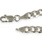 SILVER DEAL | Sterling Silver Flat Curb Bracelet Length 22cm