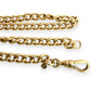NZGD | 9ct Rose Gold Rosetta Vintage Curb Chain 50cm