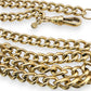NZGD | 9ct Rose Gold Rosetta Vintage Curb Chain 50cm