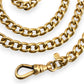 NZGD | 9ct Rose Gold Rosetta Vintage Curb Chain 50cm