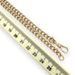 NZGD | 9ct Rose Gold Rosetta Vintage Curb Chain 50cm