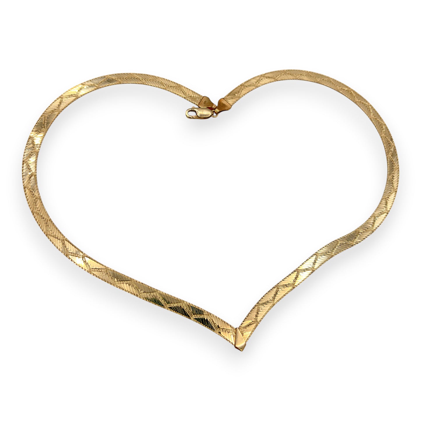 NZGD | 9ct Gold Serpentina Luxe Gold Snake Chain 42cm